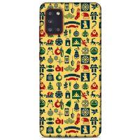 Yılbaşı Süsleri 12 Samsung Galaxy A31 Kılıf Silikon Kapak