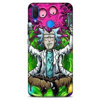 Huawei Psmart 2019 Uyumlu Kılıf Rick And Morty (29) Arka Koruma Kılıfı Council of Ricks