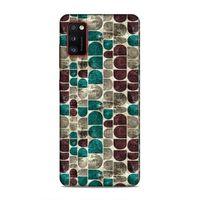 Samsung Galaxy A41 Uyumlu Kılıf Romans (36) Glitter Kılıf Kahverengi