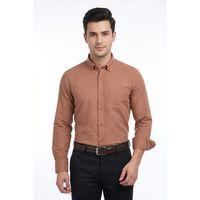 Erkek Klasik Uzun Kol Tek Cepli Piti Kareli Gömlek BGL-ST05480
