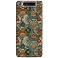 Ethnic Culture (51) Samsung Galaxy A80 Kılıf Silikon Kapak Desenli