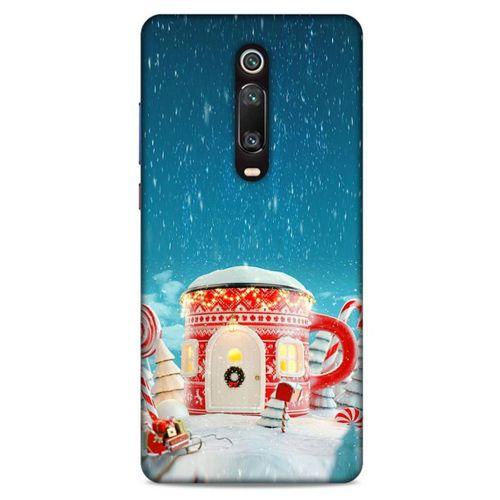 Xiaomi Mi 9T Kılıf Snowix (3) Kapak Kırmızı Mavi