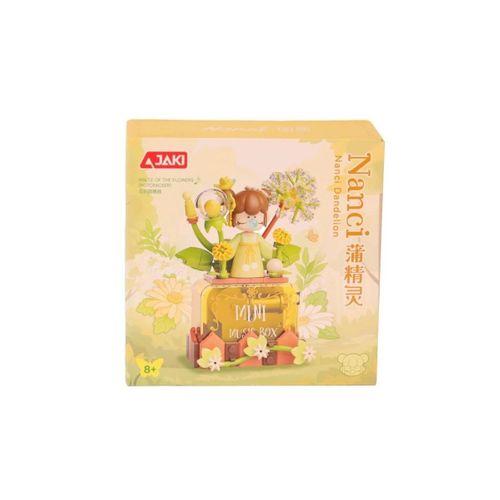 HK113 JAKİ KARAHİNDİBA MÜZİK KUTUSU 144 PARÇA BLOCK OYUNCAK