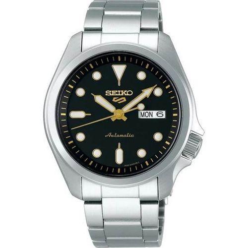Seiko SRPE57K1 Otomatik Çelik Gri Siyah Kadran 10 ATM 40 mm Erkek Kol Saati