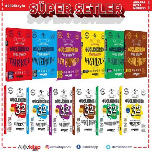 Ankara Yayıncılık 5.Sınıf Soru Bankası ve Deneme Seti 12 Kitap