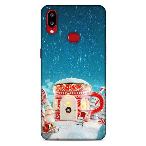 Samsung Galaxy A10s Kılıf Snowix (3) Kapak Kırmızı Mavi