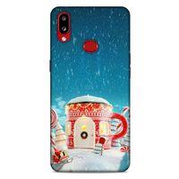 Samsung Galaxy A10s Kılıf Snowix (3) Kapak Kırmızı Mavi
