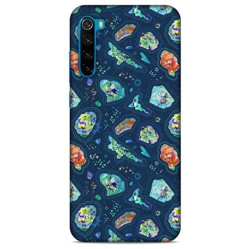 Xiaomi Redmi Note 8T Kılıf Baskılı Özel Seri Taşlı (45) Liquid Air Kılıf