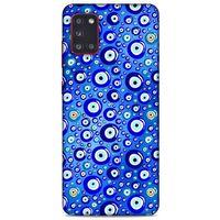Nazarium (37) Desenli Silikon Kapak Samsung Galaxy A31 Kılıf