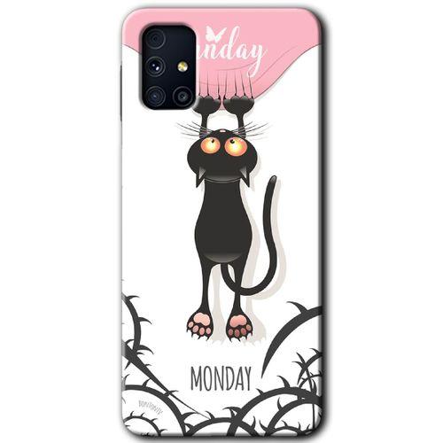 Galaxy M31s Kılıf HD Desen Baskılı Arka Kapak - Dark Sunday