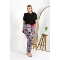 Kadın Pamuklu Büyük Beden Alt Pijama Somon