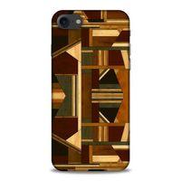 Lopard Apple Iphone 7 Uyumlu Kılıf Wood'X (42) Rugged Armor Kılıf Desenli