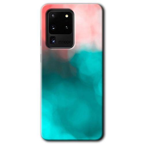 Potkal Hediye Fabrikası Samsung Galaxy S20 Ultra Kılıf HD Desen Baskılı Arka Kapak - Flu Işık