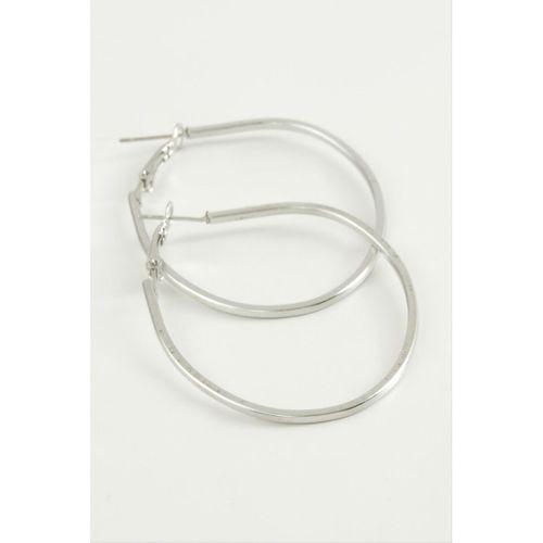 Oval Halka Küpe 5 cm