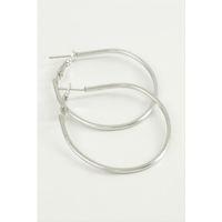 Oval Halka Küpe 5 cm