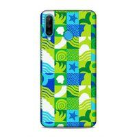 Huawei P30 Lite Uyumlu Kılıf Insomnia (46) Core Armor Kılıf Laci Yeşil
