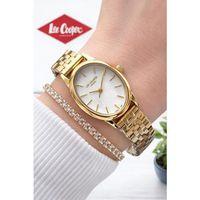 Lee Cooper Küçük Kasa Vintage Özel Tasarım 2 Yıl Garantili 3 Atm Kadın Kol Saati+Bileklik 08319.120S
