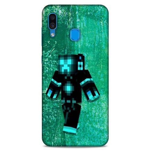Lopard Samsung Galaxy A30 Uyumlu Kılıf PiXel (45) Liquid Air Kılıf Tron