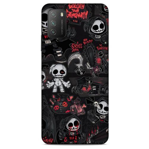 Xiaomi Poco M3 Uyumlu Kılıf Motorsiklet (30) Silicone Case İskelet