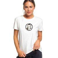 Cause I Am Only A Crack Baskılı Beyaz Kadın Tshirt