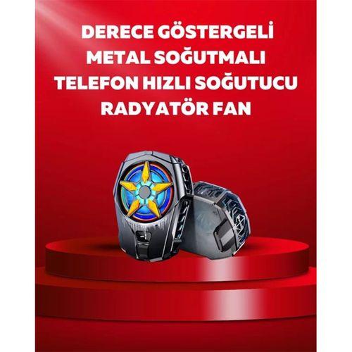 Mobil Cihaz Soğutma Radyatörü – Metal+abs, Type-c Kablolu