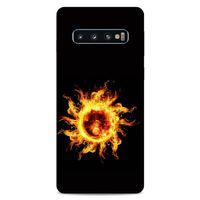 Lopard Samsung Galaxy S10 Uyumlu Kılıf FireX (46) Core Armor Kılıf Ateş Delik