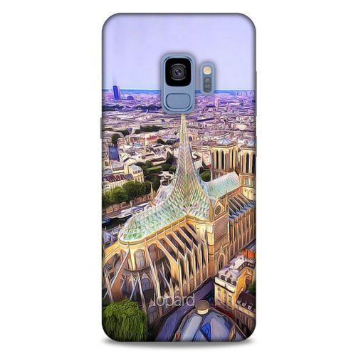 Samsung Galaxy S9 Kılıf Dünya Mimarisi (8) Baskılı Kılıf Notre Dome