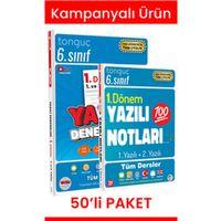 6.Sınıf Süper İkili 50'li Paket (Toplam 100 Ürün - 11 Kitap Hediyeli)
