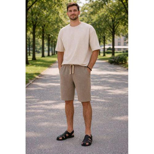 ALEXANDERGARDI Cepli Beli Ayarlanabilir Şort