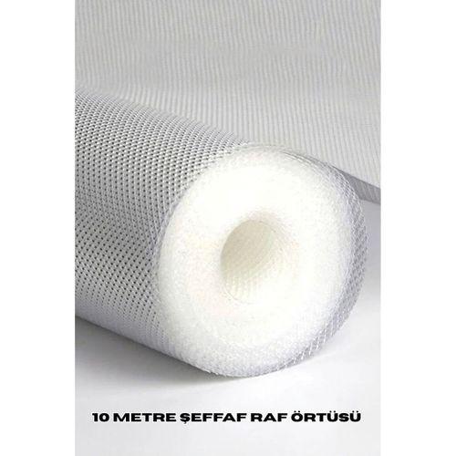10 Metre Şeffaf Silikonlu Kaymaz Çekmece İçi Düzenleyici