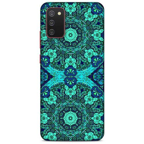 Samsung Galaxy A02s Uyumlu Kılıf Mavi Delisi (33) Hybrid Kılıf Cami