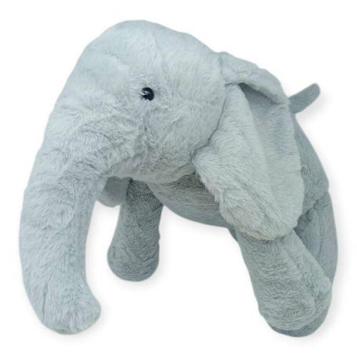Peluş Sevimli Hayvanlar 65 cm Uyku Arkadaşım Fil - Gri