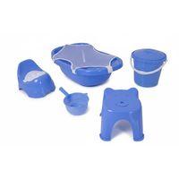 ALACA Bebek Banyo seti Fileli Mavi