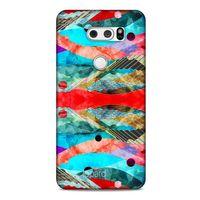 LG K40S Kılıf Pastel Renkler (22) Tam Koruma Kılıfı Cam Göbeği