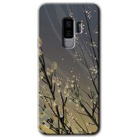Potkal Hediye Fabrikası Samsung Galaxy S9 Plus Kılıf HD Desen Baskılı Arka Kapak - Branches Flowers