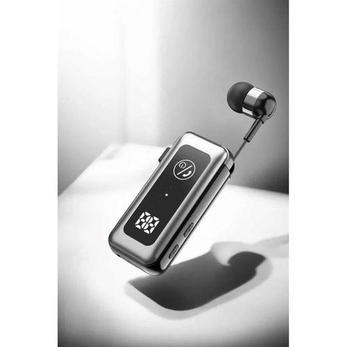 Kablolu Makaralı Bluetooth Kulaklık Uzun Pil Ömrü Dijital Göstergeli
