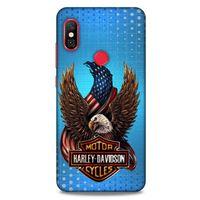 Xiaomi Redmi Note 6 Pro Uyumlu Kılıf Motorsiklet (38) Neo Hybrid Kılıf Harley Davidson