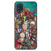 Samsung Galaxy M31 Uyumlu Kılıf Rick And Morty (32) Soft Silikon Kılıf Cronenberg Morty