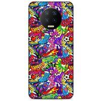 Lopard İnfinix Note 7 Uyumlu Kılıf Graffitix (45) Back Cover