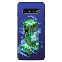 Lopard Samsung Galaxy S10 Uyumlu Kılıf PiXel (37) Silicone Cover Creeper MC