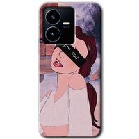 Vivo Y35s Kılıf HD Desen Baskılı Arka Kapak - Bad Girl