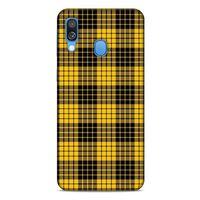 Gömlek (50) Desenli Silikon Kapak Telefon Kabı Samsung Galaxy A40 Kılıf