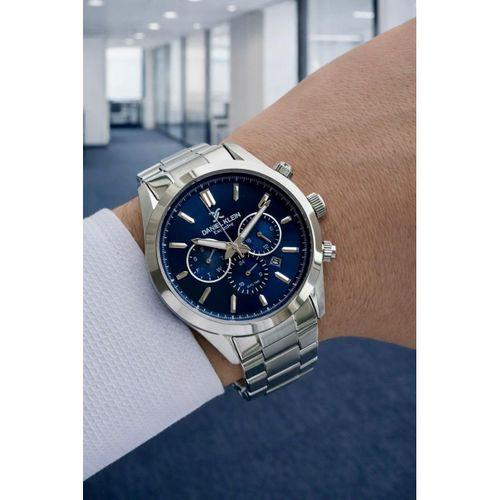 Daniel Klein İtalyan Tasarım Bileklik Hediyeli 2 Yıl Garantili Çelik Kordon Erkek Kol Saati Y14259.3