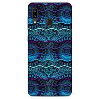 Samsung Galaxy A20 Kılıf Baskılı Özel Seri Taşlı (37) Silicone Cover