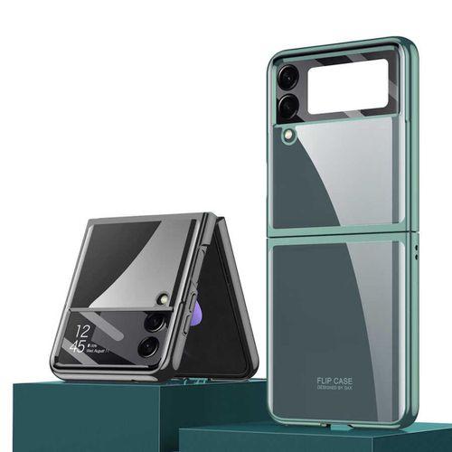 Galaxy Z Flip 4 Kılıf Zore Kıpta Lensli Kapak