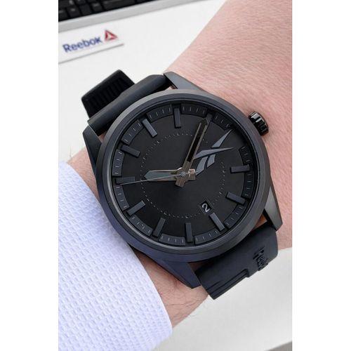 Reebok Silikon Kordon 50 Mt Suya Dayanıklı Spor Kasa 2 Yıl Garantili Erkek Kol Saati RV.BK.G1S