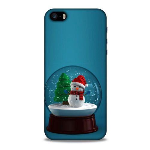 Apple Iphone 5 Kılıf Snowix (12) Koruyucu Silikon Yeşil Beyaz