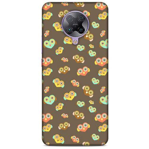 Baykuşlar (10) Desenli Silikon Kapak Telefon Kabı Xiaomi Poco F2 Pro Kılıf