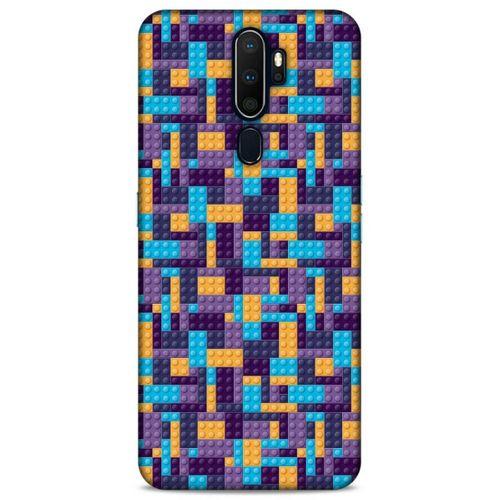 Lopard Oppo A5 2020 Uyumlu Kılıf BloX (49) Ultra Silikon Kılıf Mor Orange