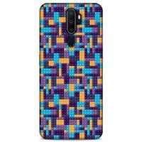 Lopard Oppo A5 2020 Uyumlu Kılıf BloX (49) Ultra Silikon Kılıf Mor Orange